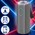 Портативна бездротова блютуз колонка Hopestar P30 PRO потужна акустика на 16 ВТ з FM радіо флешкою та TF з підсвічуванням вологостійка Сіра (48519)