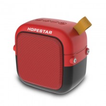 Портативная беспроводная блютуз колонка Hopestar T5 Mini 3 W карманная 6.7 х 5.6 см с FM радио флешкой AUX и TF Bluetooth 4.2 Красная Портативная беспроводная блютуз колонка Hopestar T5 Mini 3 W карманная 6.7 х 5.6 см с FM радио флешкой AUX и TF Bluetooth 4.2 Красная