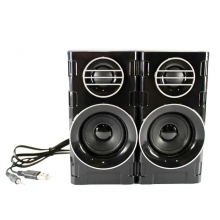Акустическая система Hotmai HT-2031 Black колонки для компьютера и ноутбука на 6 Вт mini-jack 3.5 мм питание от USB регулятор громкости на шнуре Акустическая система Hotmai HT-2031 Black колонки для компьютера и ноутбука на 6 Вт mini-jack 3.5 мм питание от USB регулятор громкости на шнуре