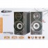 Акустическая система Hotmai HT-2031 колонки для компьютера и ноутбука на 6 Вт mini-jack 3.5 мм питание от USB регулятор громкости на шнуре