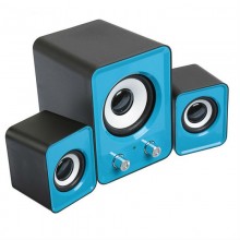 Колонки для компьютера и ноутбука SPEAKER FT-202 акустическая система 2.1 с сабвуфером и сателлитами на 9 W питание от USB подключение Mini-jack 3.5 мм Синие (45799) Колонки для компьютера и ноутбука SPEAKER FT-202 акустическая система 2.1 с сабвуфером и сателлитами на 9 W питание от USB подключение Mini-jack 3.5 мм Синие (45799)