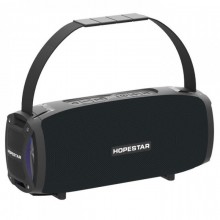 Портативная беспроводная блютуз колонка Hopestar H24 Pro мощная стерео акустика на 10 ВТ с FM радио флешкой TF и AUX Bluetooth 5.0 с подсветкой влагостойкая Черный Портативная беспроводная блютуз колонка Hopestar H24 Pro мощная стерео акустика на 10 ВТ с FM радио флешкой TF и AUX Bluetooth 5.0 с подсветкой влагостойкая Черный