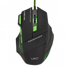 Проводная игровая компьютерная мышь UKC X7S Gaming Mouse Pro USB оптическая для ноутбука и компьютера с подсветкой 7 кнопок 3200 dpi + коврик в подарок (48302) Проводная игровая компьютерная мышь UKC X7S Gaming Mouse Pro USB оптическая для ноутбука и компьютера с подсветкой 7 кнопок 3200 dpi + коврик в подарок (48302)