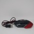 Игровая проводная компьютерная мышь JEDEL GM740 Gaming Mouse оптическая для компьютера и ноутбука USB с подсветкой 3200dpi Чёрная с красным (47165)