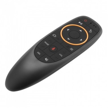 Пульт дистанционного управления телевизором Air Mouse Remote G20 воздушная мышь для управления устройствами адаптер 2,4 GHz 17 кнопок Чёрный (46690)