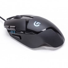 Дротова ігрова комп'ютерна миша Logitech G402 Hyperion Fury оптична для ноутбука та комп'ютера з підсвічуванням 8 програмованих кнопок USB Чорна (47317) Дротова ігрова комп'ютерна миша Logitech G402 Hyperion Fury оптична для ноутбука та комп'ютера з підсвічуванням 8 програмованих кнопок USB Чорна (47317)