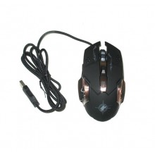 Проводная игровая компьютерная мышь Keywin X6 Professional оптическая для ноутбука и компьютера с подсветкой USB питание 6 режимов dpi Чёрная (47449) Проводная игровая компьютерная мышь Keywin X6 Professional оптическая для ноутбука и компьютера с подсветкой USB питание 6 режимов dpi Чёрная (47449)