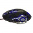 Проводная игровая компьютерная мышь Keywin X6 Professional оптическая для ноутбука и компьютера с подсветкой USB питание 6 режимов dpi Чёрная (47449)