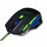 Проводная игровая компьютерная мышь UKC X7S Gaming Mouse Pro USB оптическая для ноутбука и компьютера с подсветкой 7 кнопок 3200 dpi + коврик в подарок (48302)