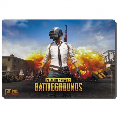 Коврик для компьютерной мыши BATTLEGROUNDS Gamer P-320 игровая поверхность для ноутбука и компьютера размерами 32 x 24,5 x 0.3 см (49098)