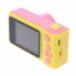 Детский цифровой фотоаппарат Smart Kids Camera V7 Розовый интерактивная игрушка для фото и записи видео с дисплеем и зарядкой от USB