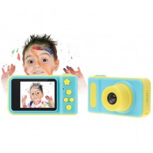Детский цифровой фотоаппарат Smart Kids Camera V7 Синий интерактивная игрушка для фото и записи видео с дисплеем и зарядкой от USB Детский цифровой фотоаппарат Smart Kids Camera V7 Синий интерактивная игрушка для фото и записи видео с дисплеем и зарядкой от USB
