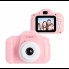 Детский цифровой фотоаппарат Kids Camera GM14 интерактивная игрушка для фото и записи видео Full HD с 2" дисплеем и зарядкой от USB Розовый