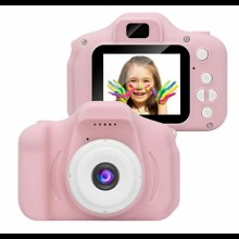 Детский цифровой фотоаппарат Kids Camera GM14 интерактивная игрушка для фото и записи видео Full HD с 2" дисплеем и зарядкой от USB Розовый Детский цифровой фотоаппарат Kids Camera GM14 интерактивная игрушка для фото и записи видео Full HD с 2" дисплеем и зарядкой от USB Розовый