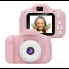 Детский цифровой фотоаппарат Kids Camera GM14 интерактивная игрушка для фото и записи видео Full HD с 2" дисплеем и зарядкой от USB Розовый