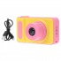 Детский цифровой фотоаппарат Smart Kids Camera V7 Розовый интерактивная игрушка для фото и записи видео с дисплеем и зарядкой от USB