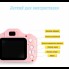 Детский цифровой фотоаппарат Kids Camera GM14 интерактивная игрушка для фото и записи видео Full HD с 2" дисплеем и зарядкой от USB Розовый