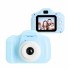 Детский цифровой фотоаппарат Kids Camera GM14 интерактивная игрушка для фото и записи видео Full HD с 2" дисплеем и зарядкой от USB Синий