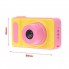 Детский цифровой фотоаппарат Smart Kids Camera V7 Розовый интерактивная игрушка для фото и записи видео с дисплеем и зарядкой от USB