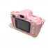 Детский цифровой фотоаппарат Digital Camera C 56663 интерактивная игрушка для фото и записи видео с 2" дисплеем и зарядкой от USB поддержка microSD Розовый