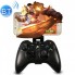 Беспроводной игровой джойстик геймпад FT C9 Gamepad 6 в 1 для ПК /PS2/PS3/PC360/Android TV/WIN10 аккумуляторный контроллер с Bluetooth: 3.0 вибро и креплением для телефона Чёрный