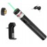 Лазерная ручка указка Laser 303 GreenLaser 1000 мВт мощный зеленый лазер с видимым лучом на расстоянии до 15 км с блокировкой