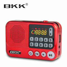 Радиоприёмник цифровой аккумуляторный BKK S99 Красный карманная колонка радио и mp3 плеер с LED дисплеем AM/FM/SW USB MicroSD + ремешок Радиоприёмник цифровой аккумуляторный BKK S99 Красный карманная колонка радио и mp3 плеер с LED дисплеем AM/FM/SW USB MicroSD + ремешок