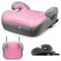 Автокресло Kinderkraft i-Boost I-Size Pink автомобильный бустер для детей ростом 135-150 см с подлокотниками и креплением Isofix
