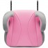 Автокресло Kinderkraft i-Boost I-Size Pink автомобильный бустер для детей ростом 135-150 см с подлокотниками и креплением Isofix
