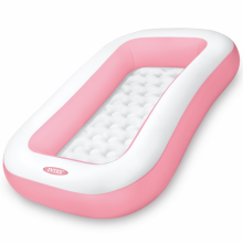 Бассейн надувной детский Intex 58423 NP Pink для детей от 2 лет виниловый 166 х 100 х 25 см объём 90 л для дачи и отдыха во дворе Бассейн надувной детский Intex 58423 NP Pink для детей от 2 лет виниловый 166 х 100 х 25 см объём 90 л для дачи и отдыха во дворе