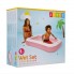 Бассейн надувной детский Intex 58423 NP Pink для детей от 2 лет виниловый 166 х 100 х 25 см объём 90 л для дачи и отдыха во дворе