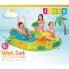 Надувной игровой центр Intex 57166NP Little Dino для детей с горкой, бассейном и распылителем
