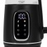 Чайник электрический стеклянный Adler AD 1305 Black-Silver 2.2 кВт дисковый с контролем температуры и LED дисплеем 1,7 л