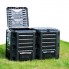 Компостер садовый для дачи и загородного дома Prosperplast Compogreen IKST800C-S411 пластиковый на 800 л с крышкой для компостирования биологических отходов