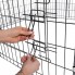 Клетка манеж для собак и других питомцев Springos Puppy run dog cage 160 x 47 см складной металлический переносной вольер для квартиры и улицы