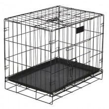 Клетка загон для собак и кошек Springos PA1020 60 x 50 x 42 см складной металлический переносной вольер для квартиры и улицы