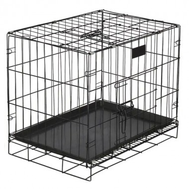 Клетка загон для собак и кошек Springos PA1020 60 x 50 x 42 см складной металлический переносной вольер для квартиры и улицы