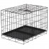 Клетка загон для собак и кошек Springos PA1021 70 x 60 x 42 см складной металлический переносной вольер для квартиры и улицы