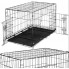 Клетка загон для собак и кошек Springos PA1016 100 x 70 x 60 см L складной металлический переносной вольер для квартиры и улицы