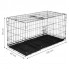 Клітка загін для собак і кішок Springos PA1017 130 x 70 x 60 см XL складний металевий переносний вольєр для квартири та вулиці