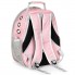 Рюкзак переноска для собак и кошек ME04-02 Pink с прозрачным смотровым окном и вентиляцией нагрузка до 5 кг