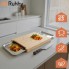 Разделочная доска из бамбука Ruhhy 25707 с 2 выдвижными контейнерами