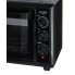 Духовка электрическая настольная Adler AD 6023 26 л домашняя печь для кухни на 1,5 кВт с конвекцией и подсветкой для выпечки пиццы и мяса размеры 50x33x33 см
