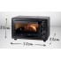 Духовка электрическая настольная Adler AD 6023 26 л домашняя печь для кухни на 1,5 кВт с конвекцией и подсветкой для выпечки пиццы и мяса размеры 50x33x33 см