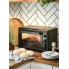 Духовка электрическая настольная Adler AD 6023 26 л домашняя печь для кухни на 1,5 кВт с конвекцией и подсветкой для выпечки пиццы и мяса размеры 50x33x33 см