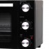 Духовка электрическая настольная Adler AD 6024 22 л домашняя печь для кухни на 1,3 кВт с конвекцией и подсветкой для выпечки пиццы и мяса размеры 45.5x30x37 см
