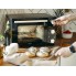 Духовка электрическая настольная Adler AD 6024 22 л домашняя печь для кухни на 1,3 кВт с конвекцией и подсветкой для выпечки пиццы и мяса размеры 45.5x30x37 см