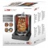 Электрошашлычница для дома вертикальная Clatronic DVG 3686 1400 Вт электрогриль шашлык и шаурма 3 в 1 + 6 шампуров и щипцы из нержавейки