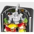 Электрошашлычница для дома вертикальная Clatronic DVG 3686 1400 Вт электрогриль шашлык и шаурма 3 в 1 + 6 шампуров и щипцы из нержавейки