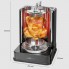 Электрошашлычница для дома вертикальная Clatronic DVG 3686 1400 Вт электрогриль шашлык и шаурма 3 в 1 + 6 шампуров и щипцы из нержавейки